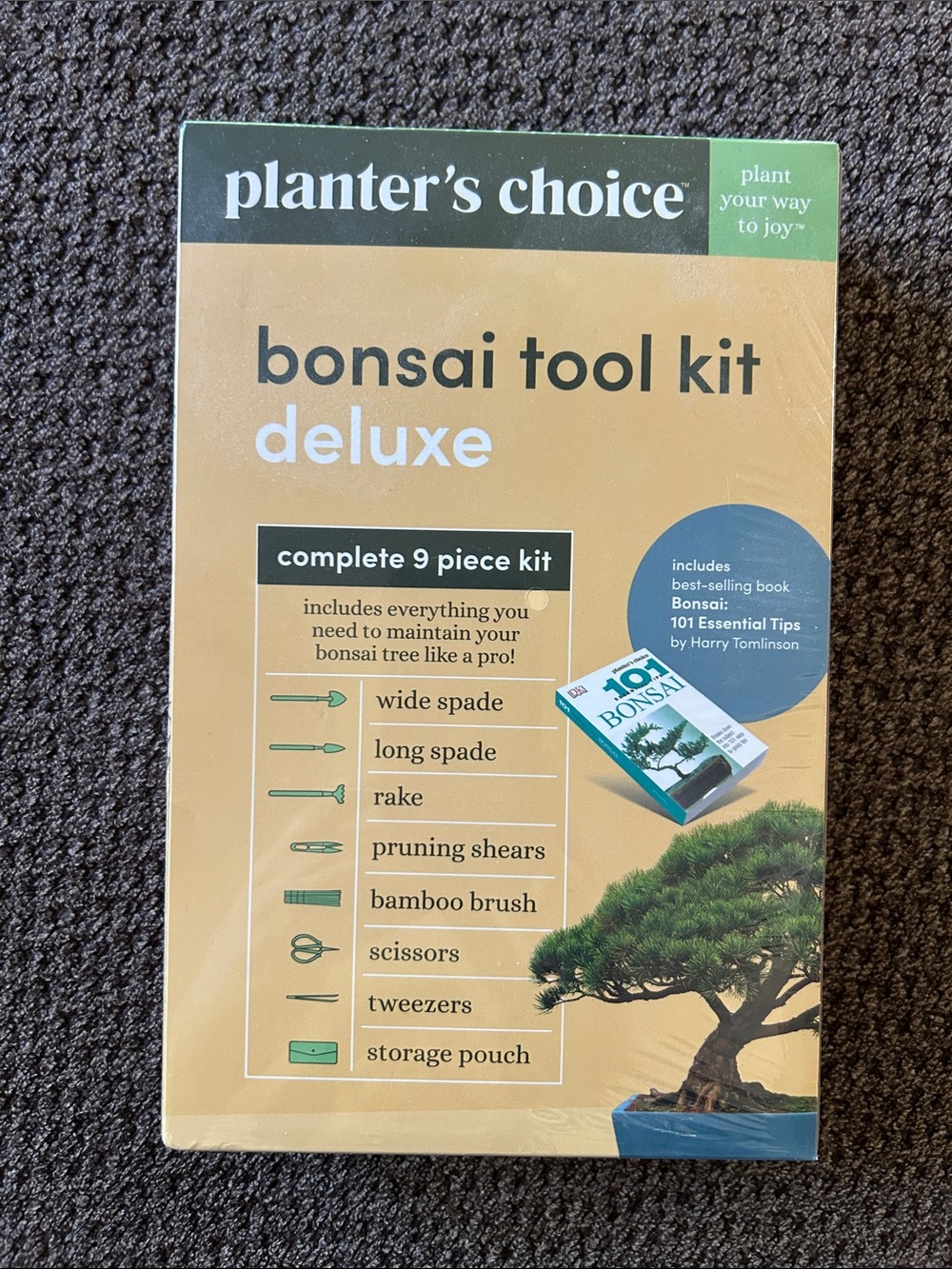 Bonsai Tool Kit Deluxe from Planter’s Choice